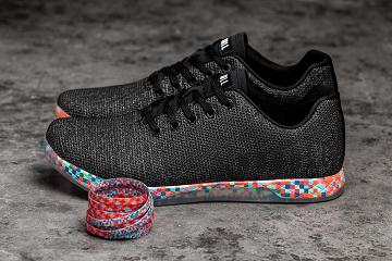 Women's Nobull Heather Pixel Trainers Black | SG P2879J